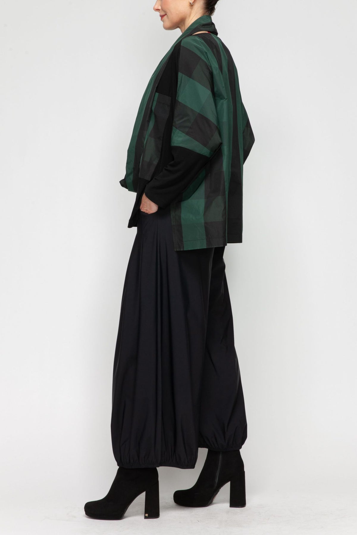 IC COLLECTION Top - 6413T - HUNTER GREEN