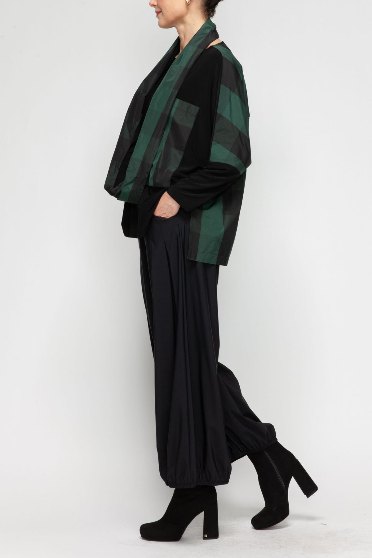 IC COLLECTION Top - 6413T - HUNTER GREEN