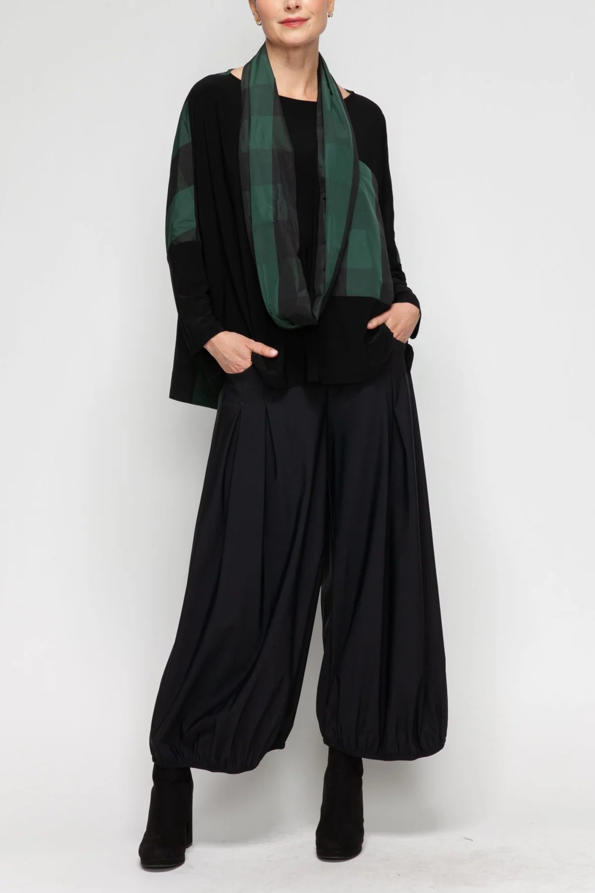 IC COLLECTION Top - 6413T - HUNTER GREEN