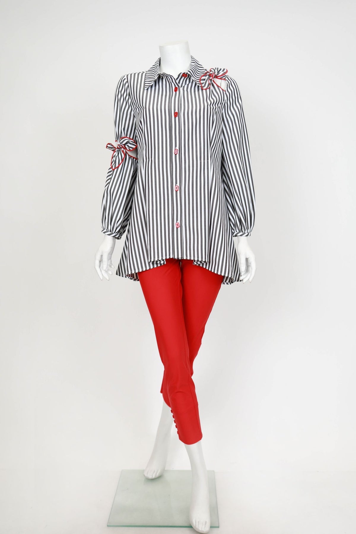 IC COLLECTION Blouse - 6426B - BLACK