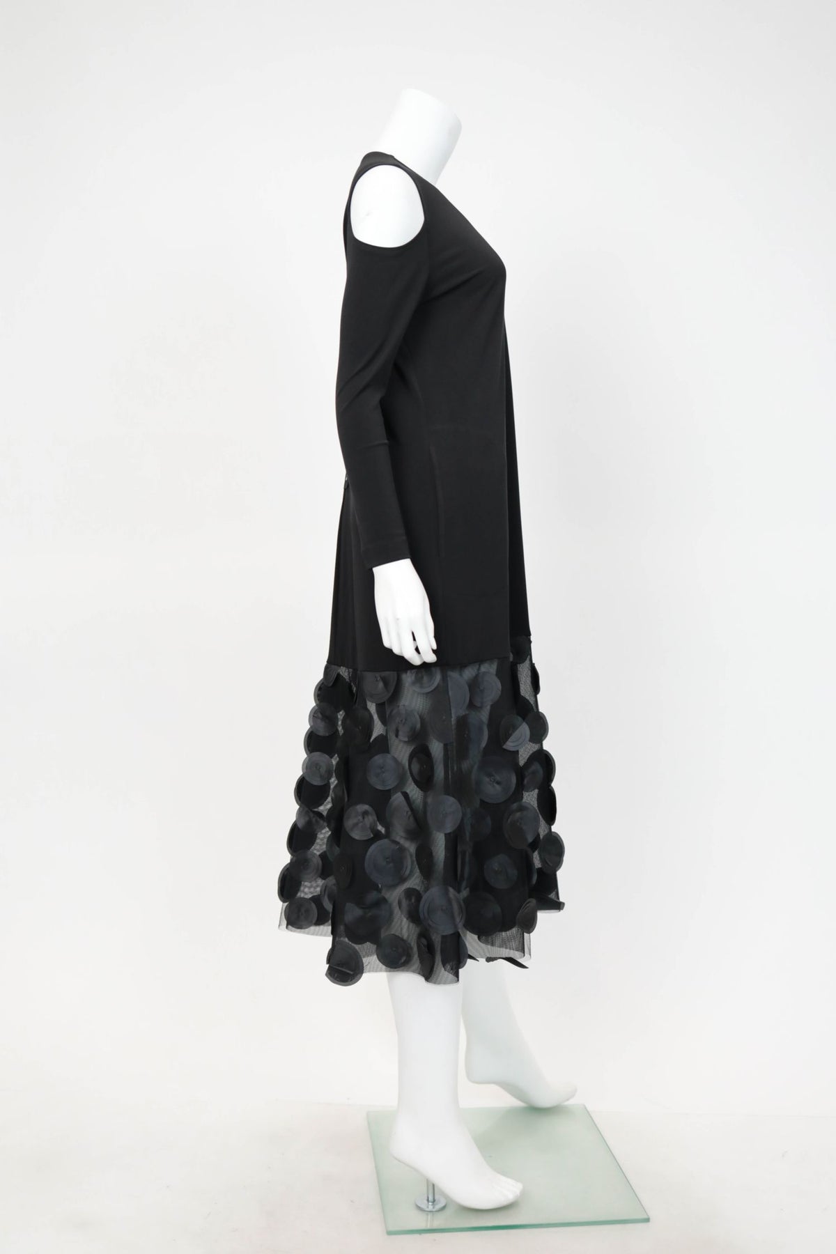 IC COLLECTION Dress - 6431D - BLACK