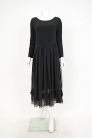 IC COLLECTION Dress - 6446D - BLACK