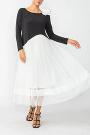 IC COLLECTION Dress - 6446D - WHITE