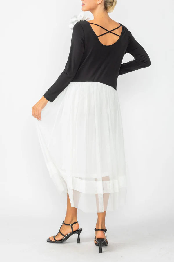 IC COLLECTION Dress - 6446D - WHITE