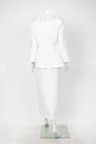 IC COLLECTION Jacket - 6449J - WHITE