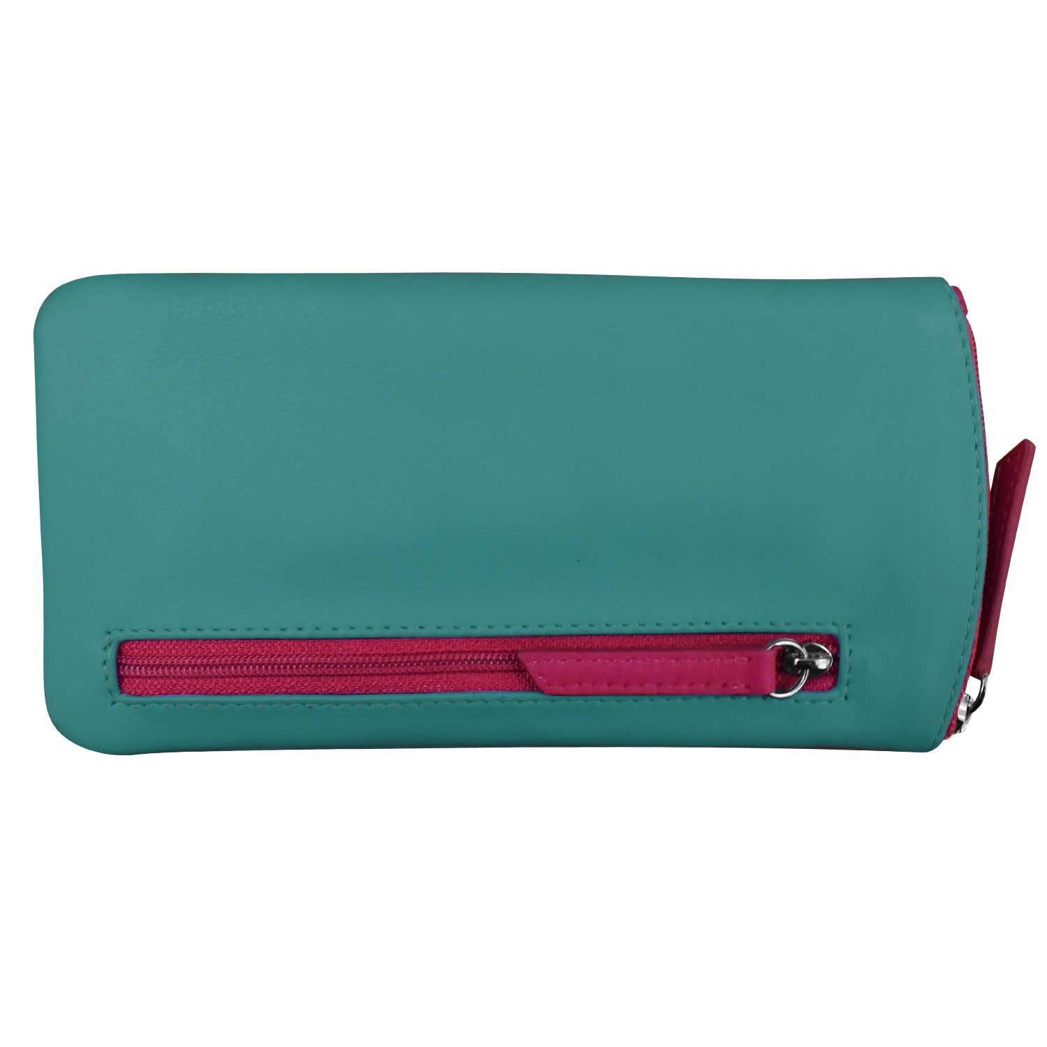 ili New York - EYEGLASS CASE WITH FRAME GRAPHIC - 6462 - Aqua Indian Pink