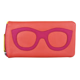 ili New York - EYEGLASS CASE WITH FRAME GRAPHIC - 6462 - Coral Indian Pink