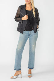IC COLLECTION Jacket - 6462J - BLACK