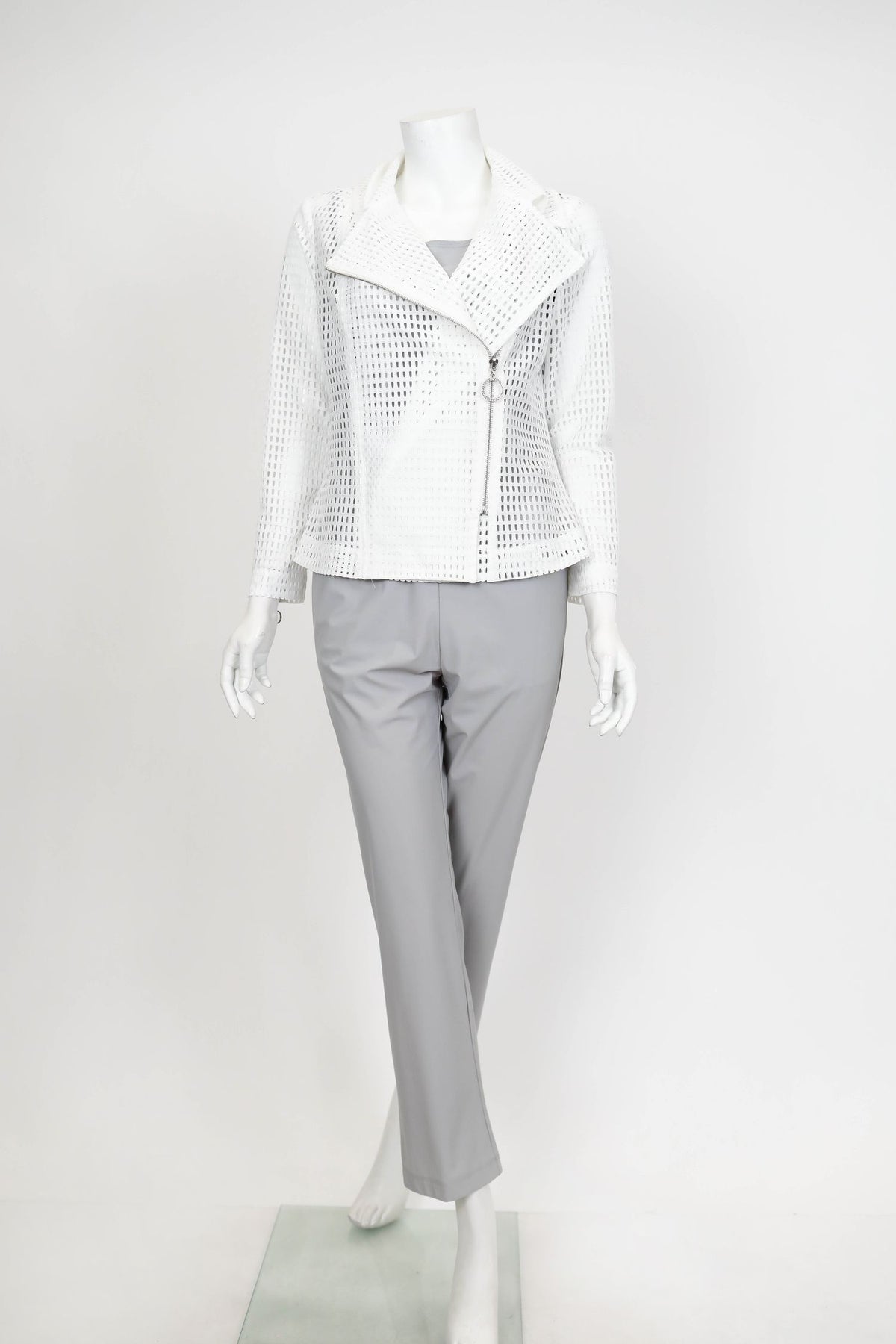 IC COLLECTION Jacket - 6462J - WHITE