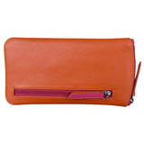 ili New York - EYEGLASS CASE WITH FRAME GRAPHIC - 6462 - Orange Hot Pink