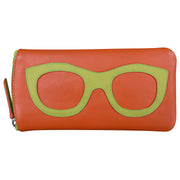 ili New York - EYEGLASS CASE WITH FRAME GRAPHIC - 6462 - Orange Pear