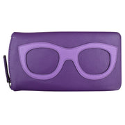 ili New York - EYEGLASS CASE WITH FRAME GRAPHIC - 6462 - Planet Purple
