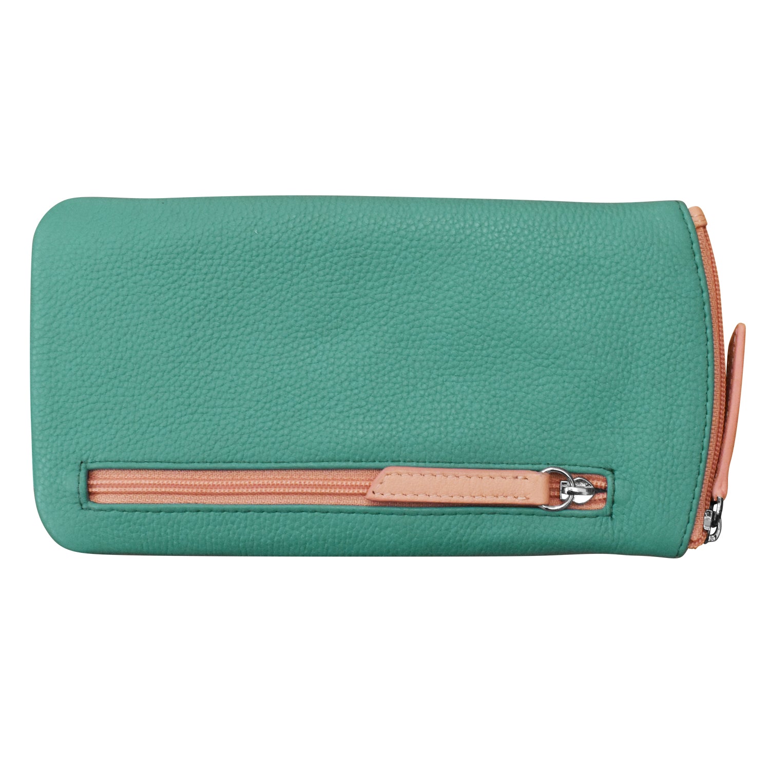 ili New York - EYEGLASS CASE WITH FRAME GRAPHIC - 6462 - Turquoise Peach