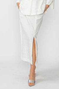 IC COLLECTION Skirt - 6468S - WHITE