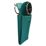 ili New York - DOUBLE FLAP EYEGLASS CASE - 6470 - Aqua