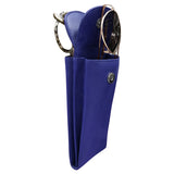 ili New York - DOUBLE FLAP EYEGLASS CASE - 6470 - Cobalt