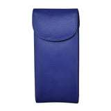 ili New York - DOUBLE FLAP EYEGLASS CASE - 6470 - Cobalt