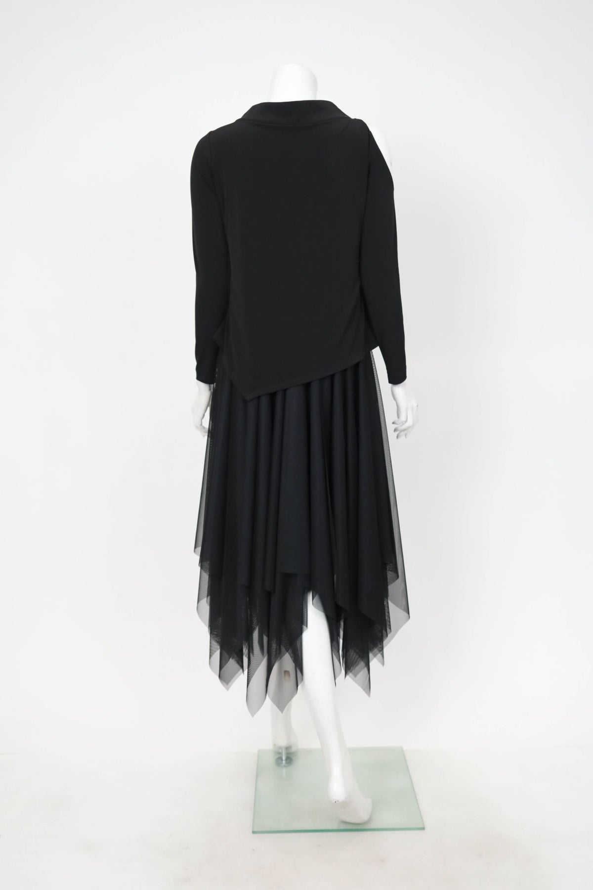 IC COLLECTION Dress - 6470D - BLACK
