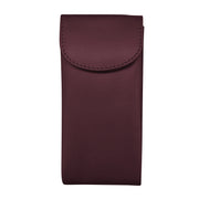 ili New York - DOUBLE FLAP EYEGLASS CASE - 6470 - Eggplant