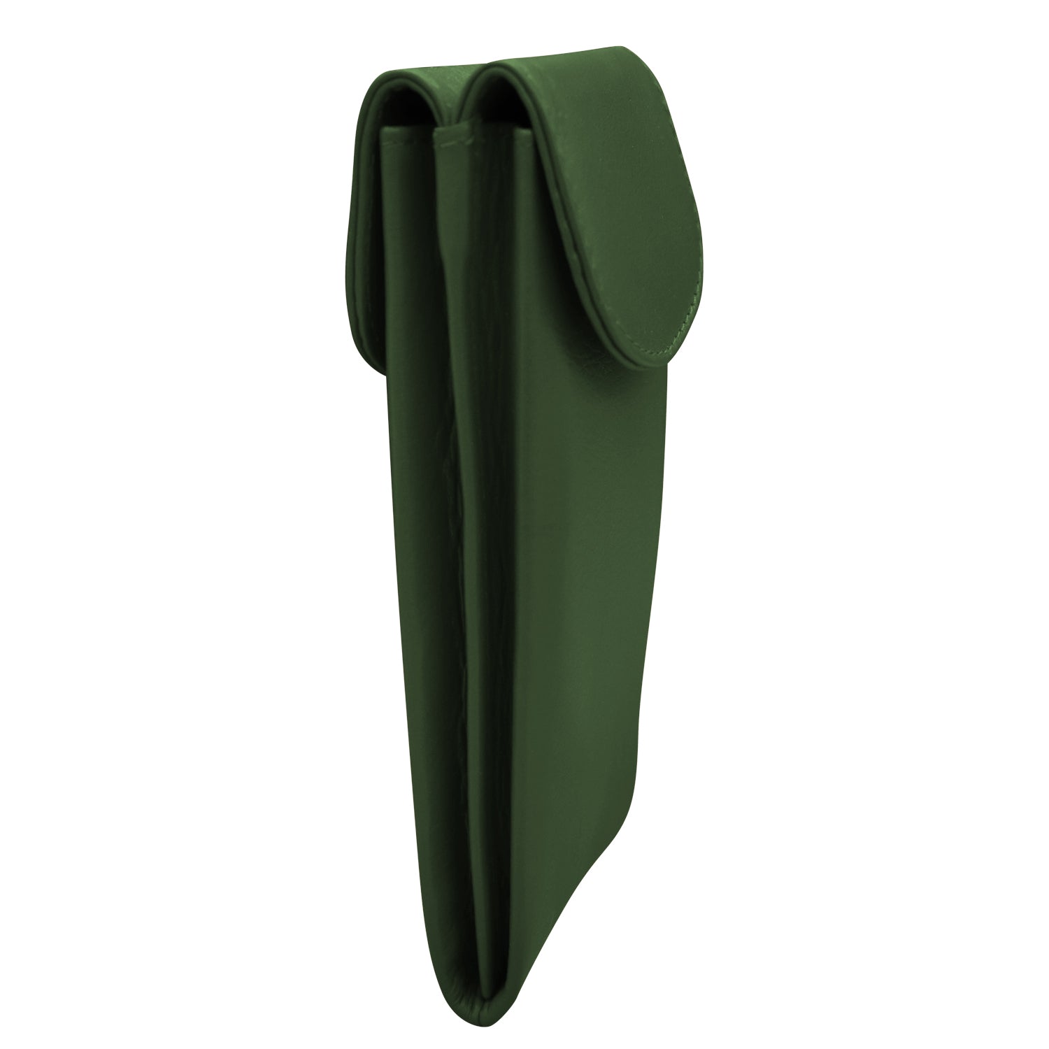 ili New York - DOUBLE FLAP EYEGLASS CASE - 6470 - Hunter Green