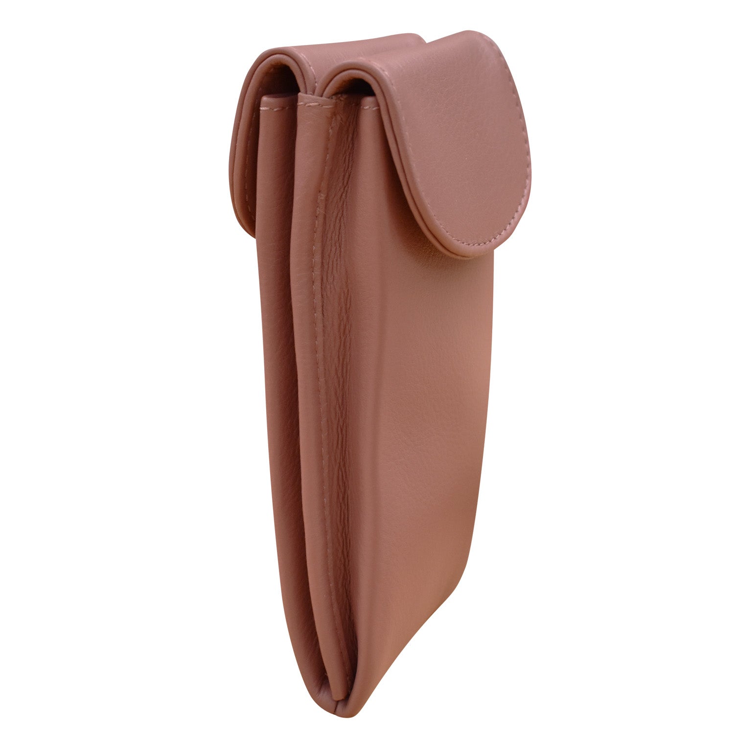 ili New York - DOUBLE FLAP EYEGLASS CASE - 6470 - Mauve