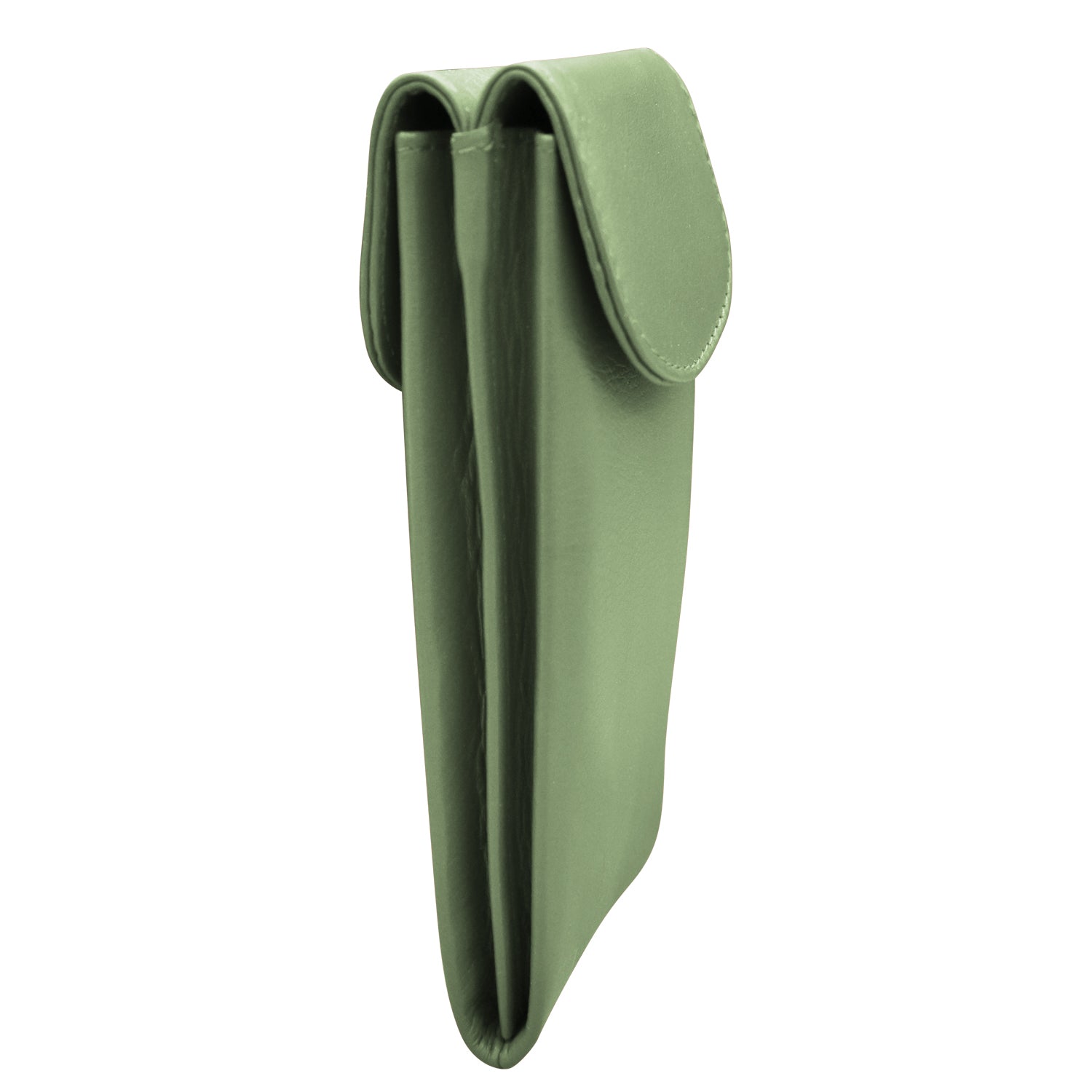 ili New York - DOUBLE FLAP EYEGLASS CASE - 6470 - Sage