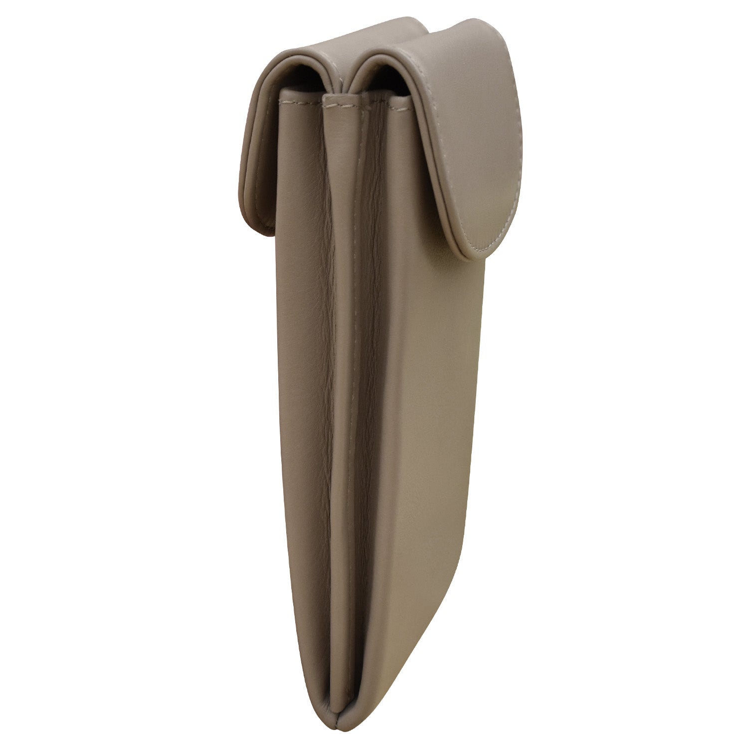 ili New York - DOUBLE FLAP EYEGLASS CASE - 6470 - Taupe