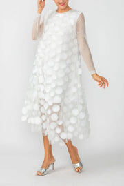 IC COLLECTION Dress - 6472D - BLACK (NOT WHITE)