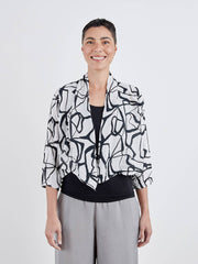 CUT LOOSE - Mod Marble Cropped Cardigan - 6567388