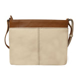 ili New York - POINTED TAB CROSSBODY ORGANIZER - 6592 - Stone