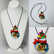 FICKLESTICKS Snowman Necklace - MULTI