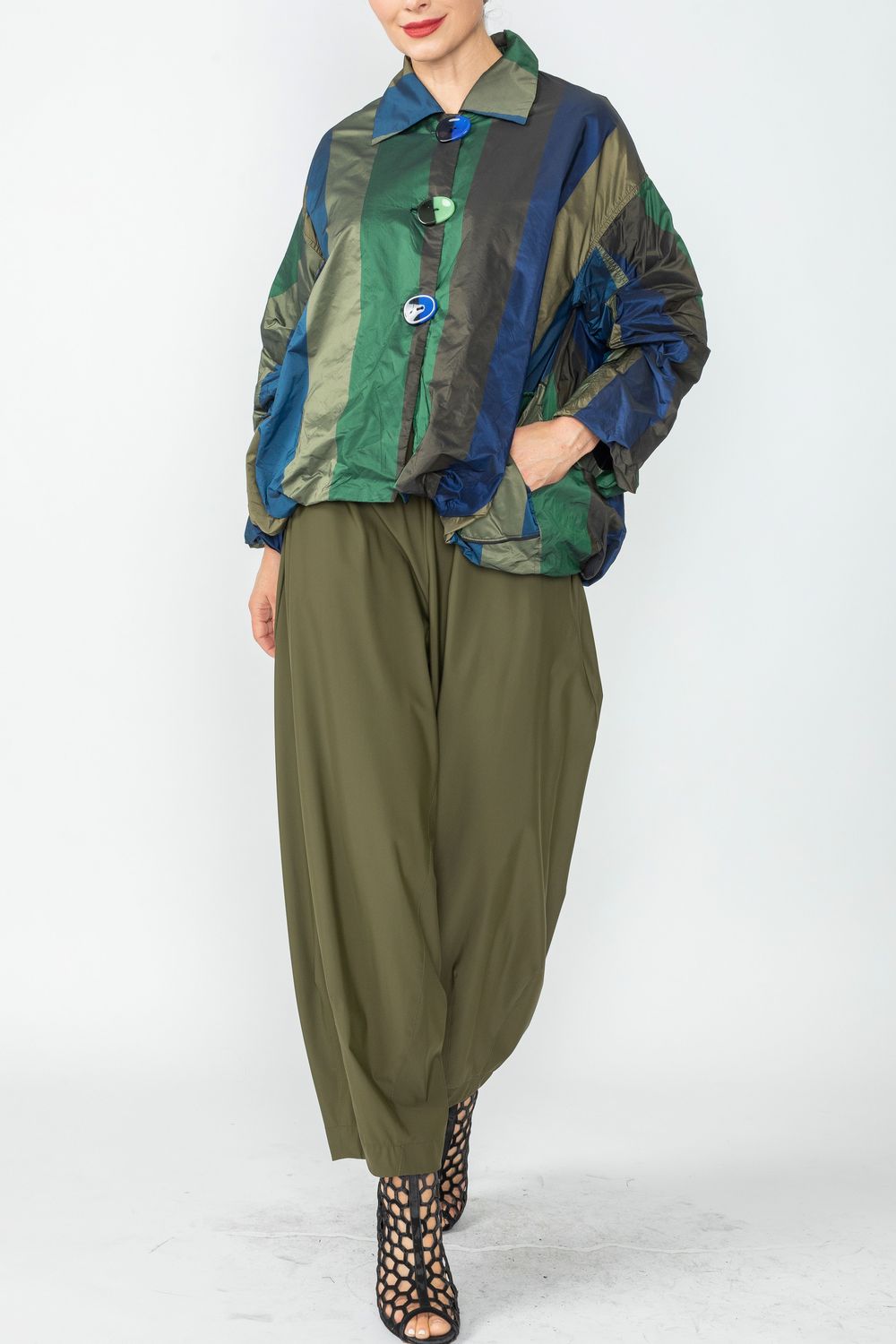 IC COLLECTION Jacket - 6613J - BLUE