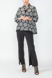 IC COLLECTION Jacket - 6628J - BLACK