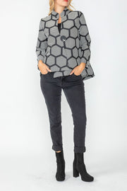 IC COLLECTION Jacket - 6628J - BLACK