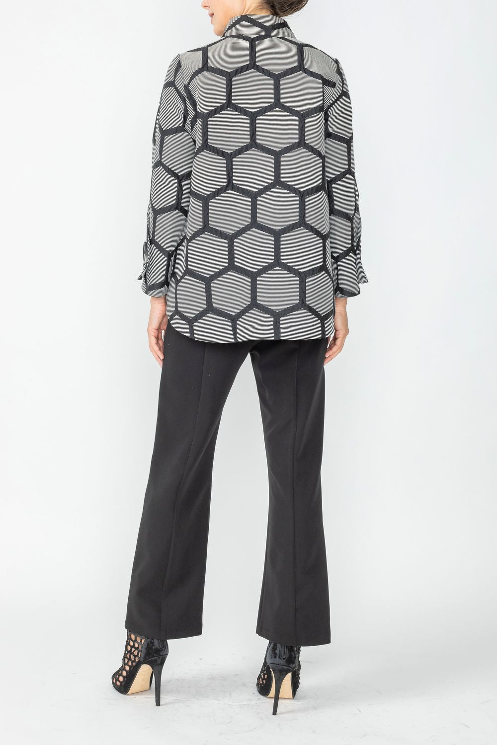 IC COLLECTION Jacket - 6628J - BLACK