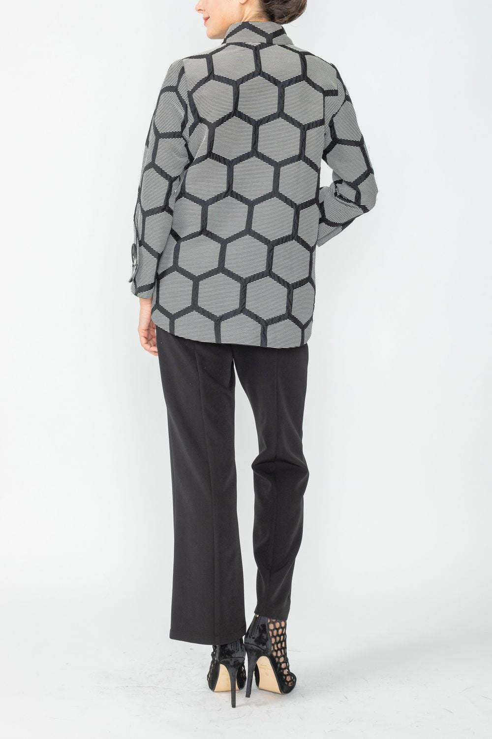 IC COLLECTION Jacket - 6628J - BLACK