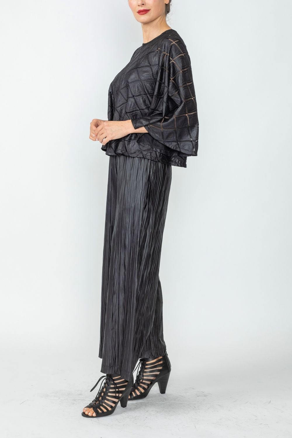 IC COLLECTION Top- 6630T- BLACK