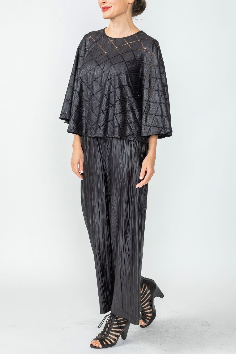 IC COLLECTION Top- 6630T- BLACK