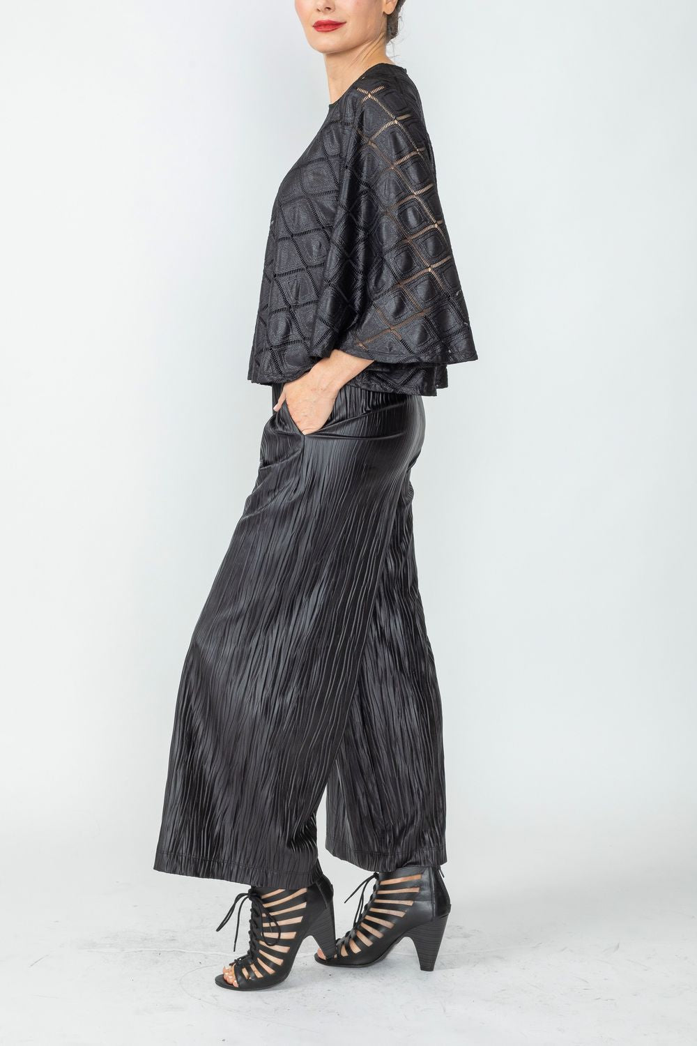 IC COLLECTION Top- 6630T- BLACK