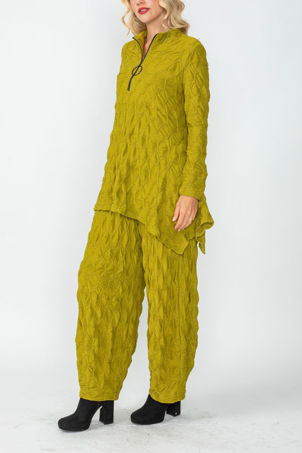IC COLLECTION Top - 6631T - MUSTARD