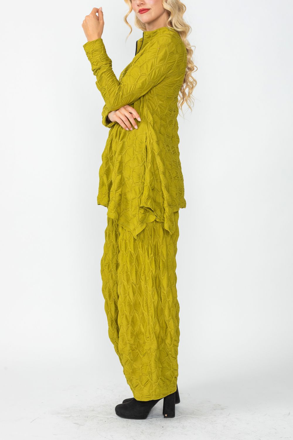 IC COLLECTION Top - 6631T - MUSTARD