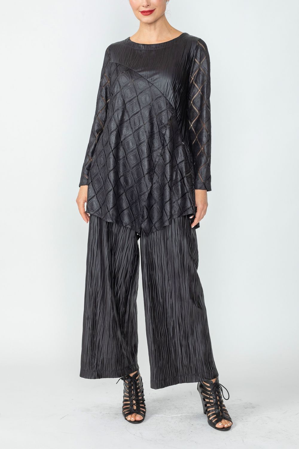 IC COLLECTION Top- 6634T- BLACK