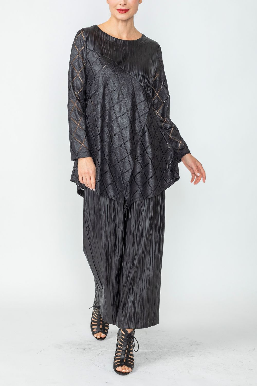 IC COLLECTION Top- 6634T- BLACK