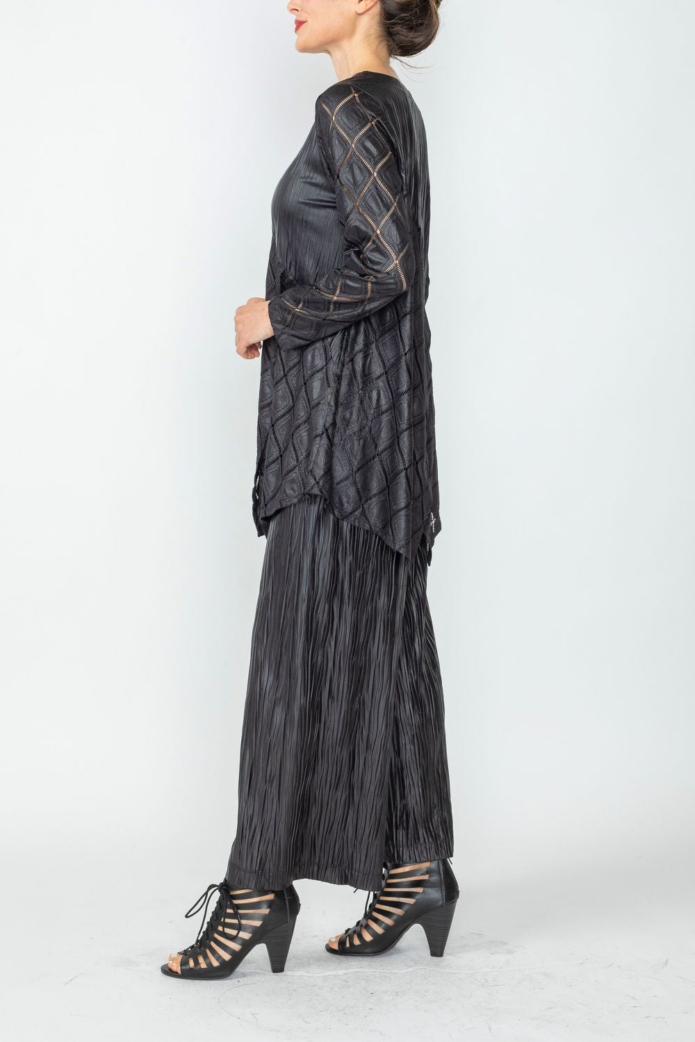 IC COLLECTION Top- 6634T- BLACK