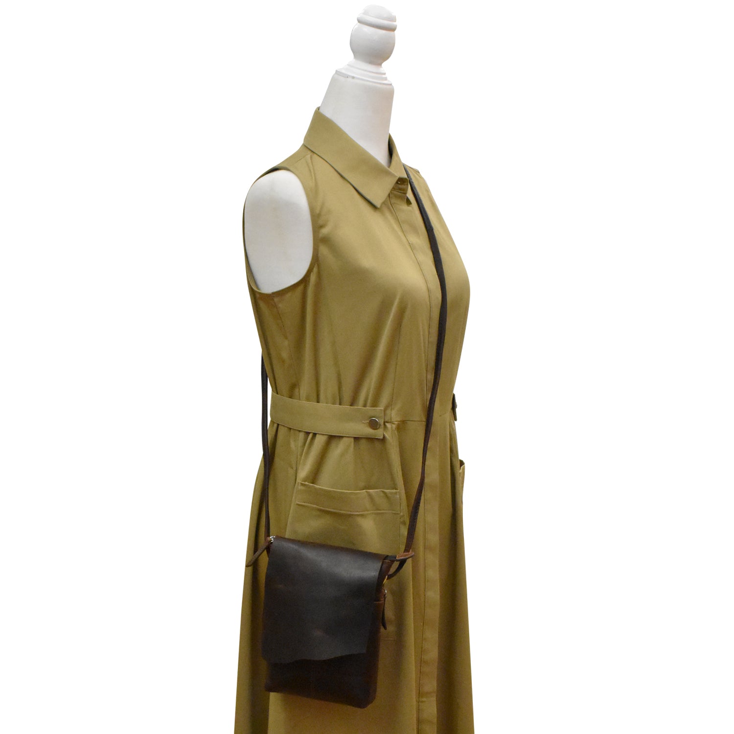 ili New York - SMALL CANADA BAG - 6647 - Chocolate