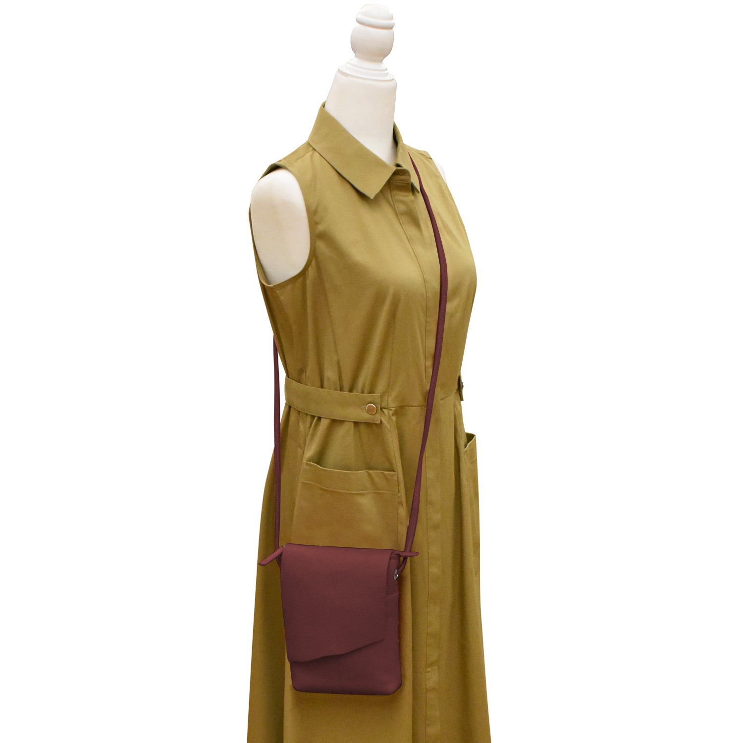 ili New York - SMALL CANADA BAG - 6647 - Merlot