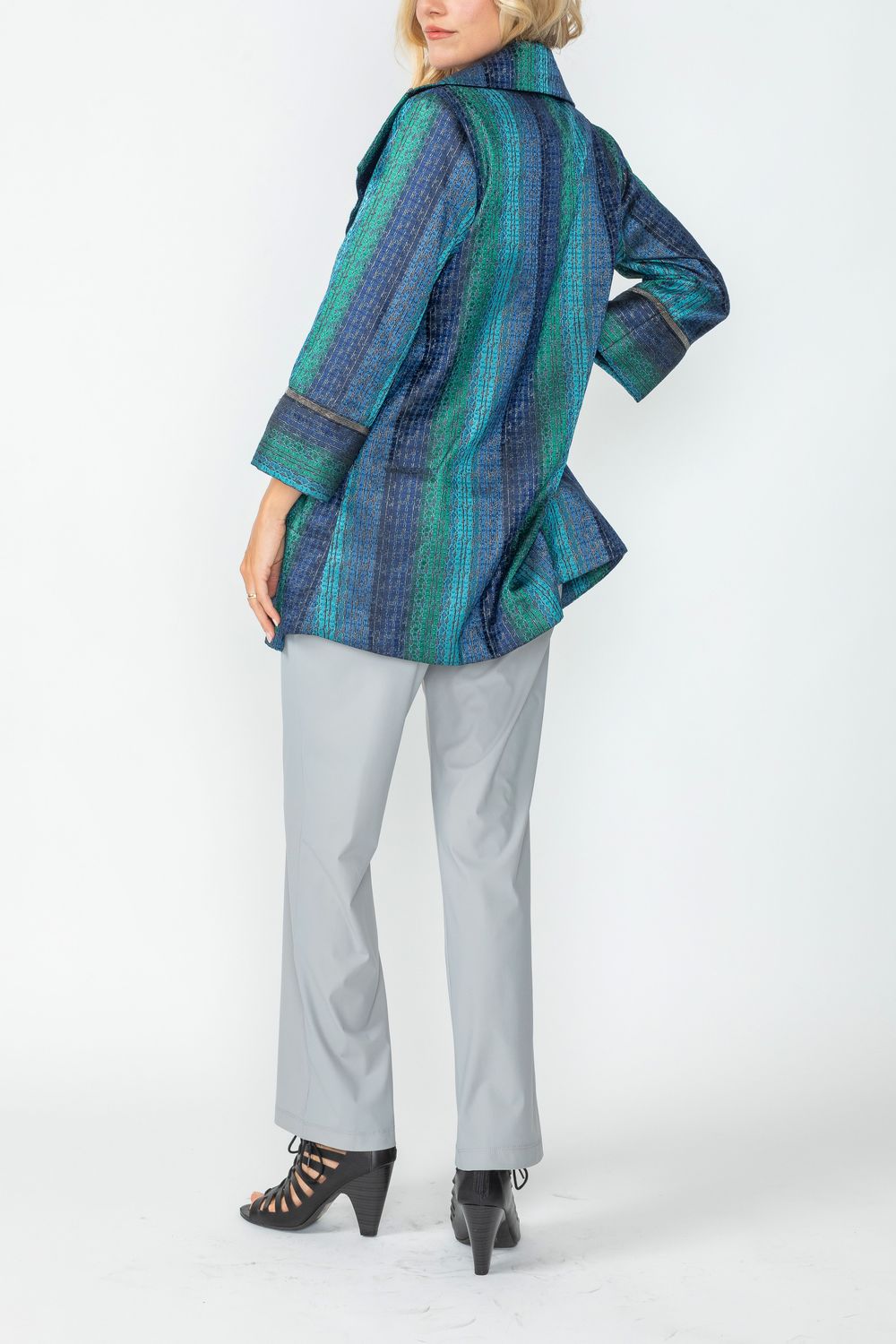 IC COLLECTION Jacket - 6651J - TEAL