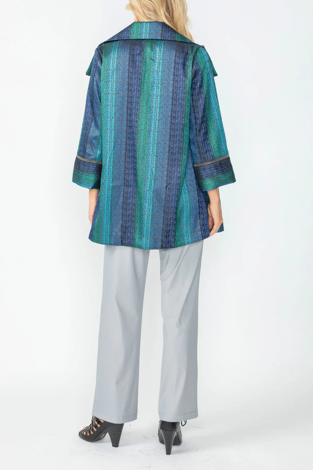 IC COLLECTION Jacket - 6651J - TEAL