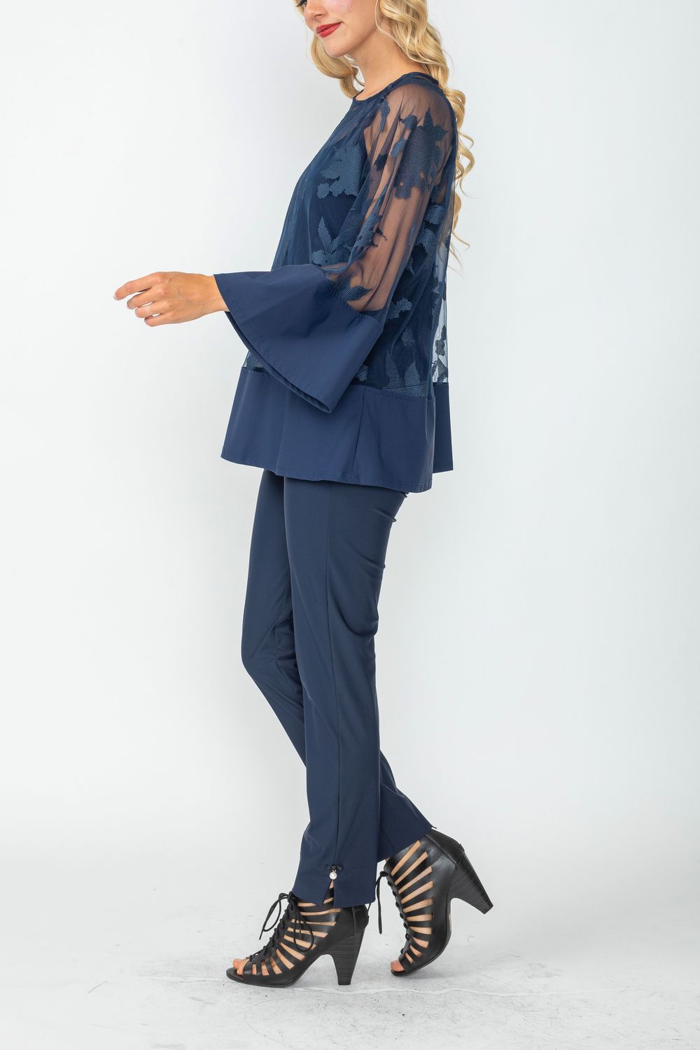 IC COLLECTION Top- 6656T- NAVY