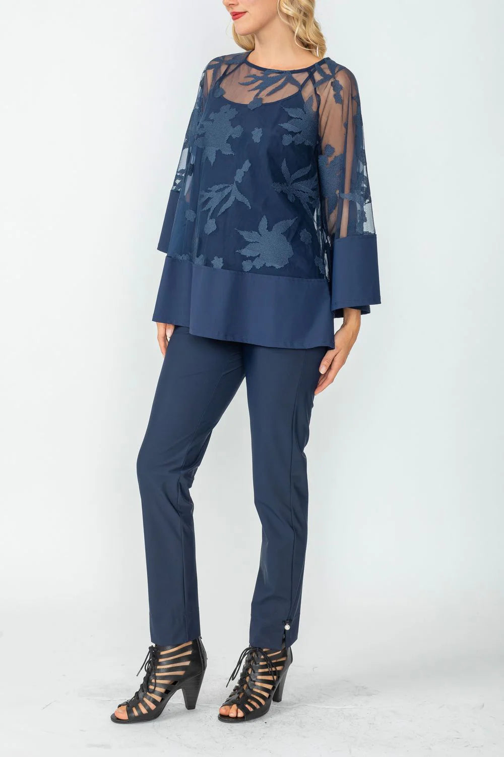 IC COLLECTION Top- 6656T- NAVY